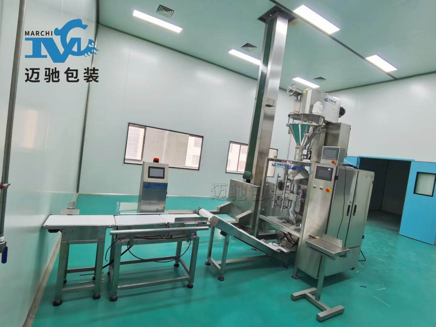 邁馳 5kg 定量粉末包裝機：26 年技術沉淀，助力企業精準包裝每一份物料