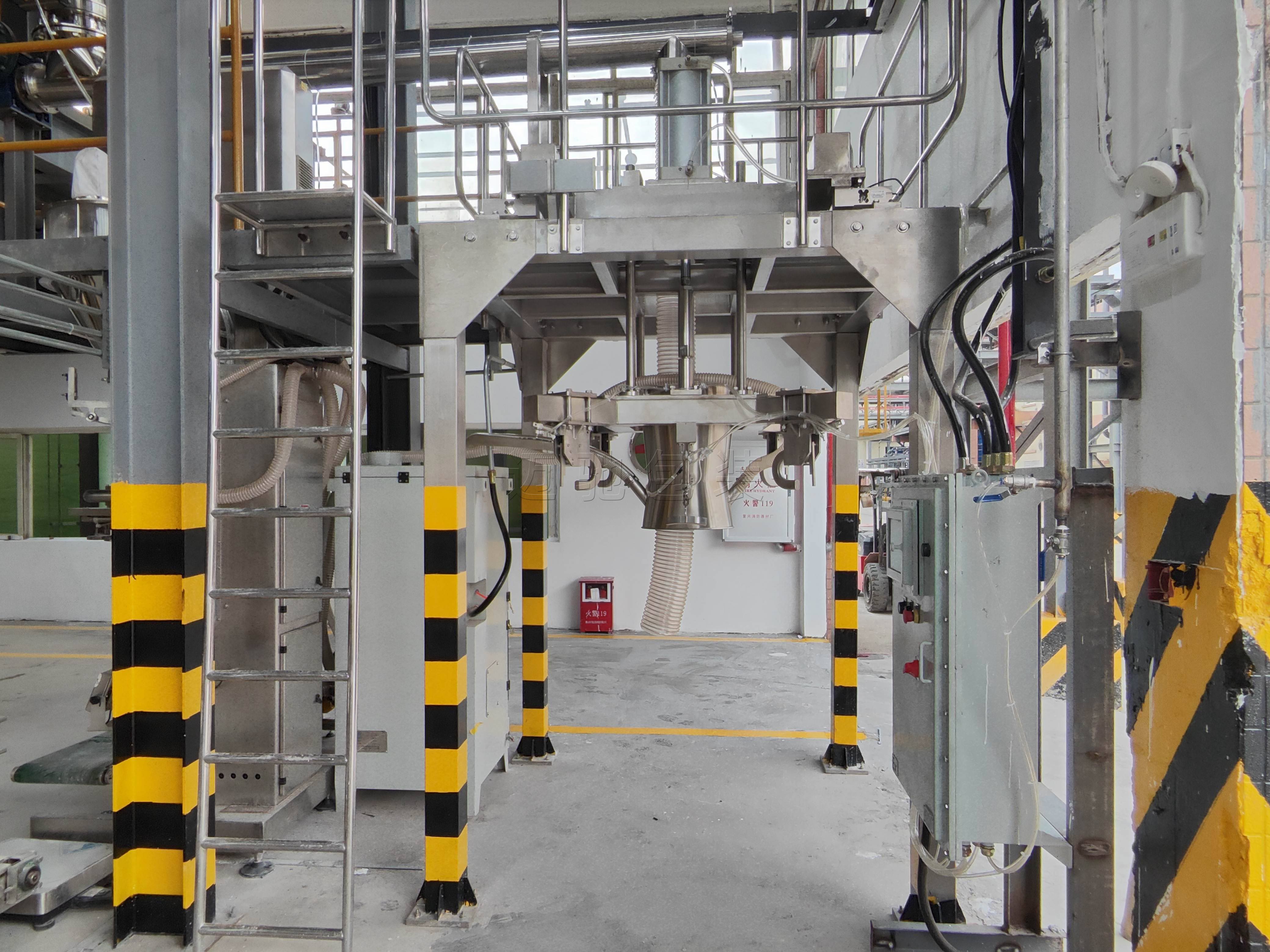 廣州邁馳噸袋包裝設備助力大宗物料包裝升級